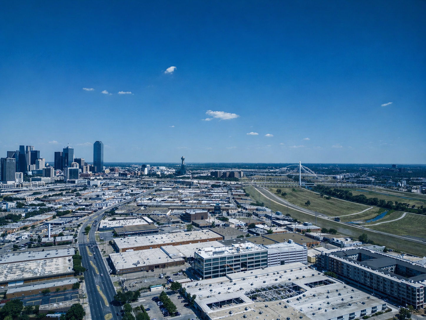 Arlington skyline representing local IRS tax relief services