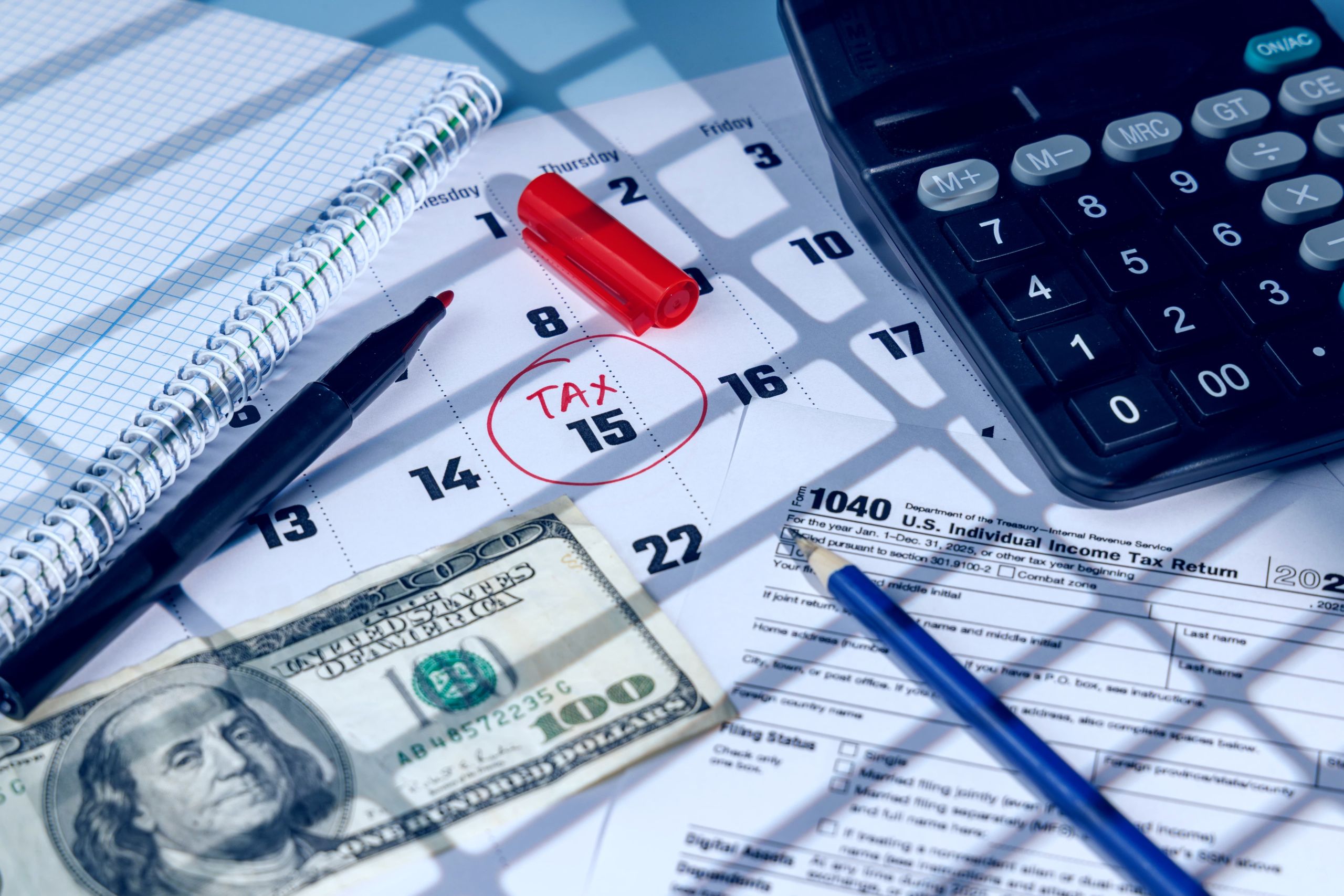 Tax installment agreement form on clipboard representing IRS debt relief services in Cape Coral