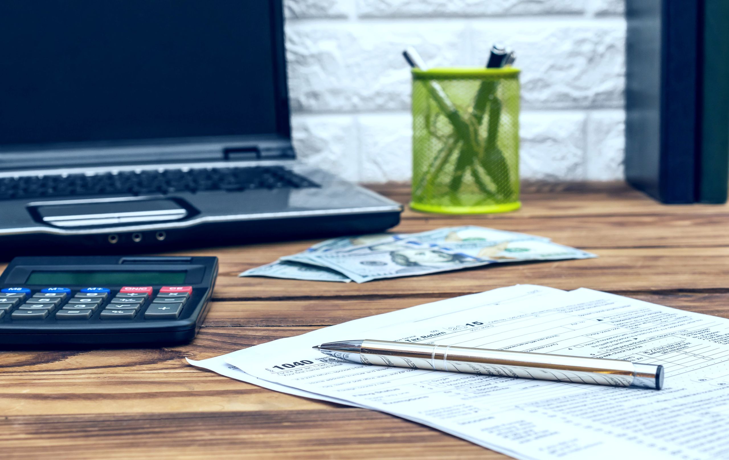 Tax resolution documents on desk representing IRS debt relief services in Port St. Lucie