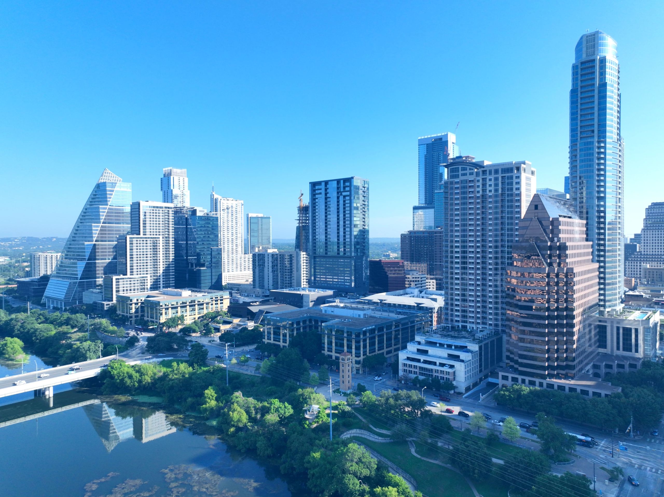 Austin skyline representing local IRS tax relief services