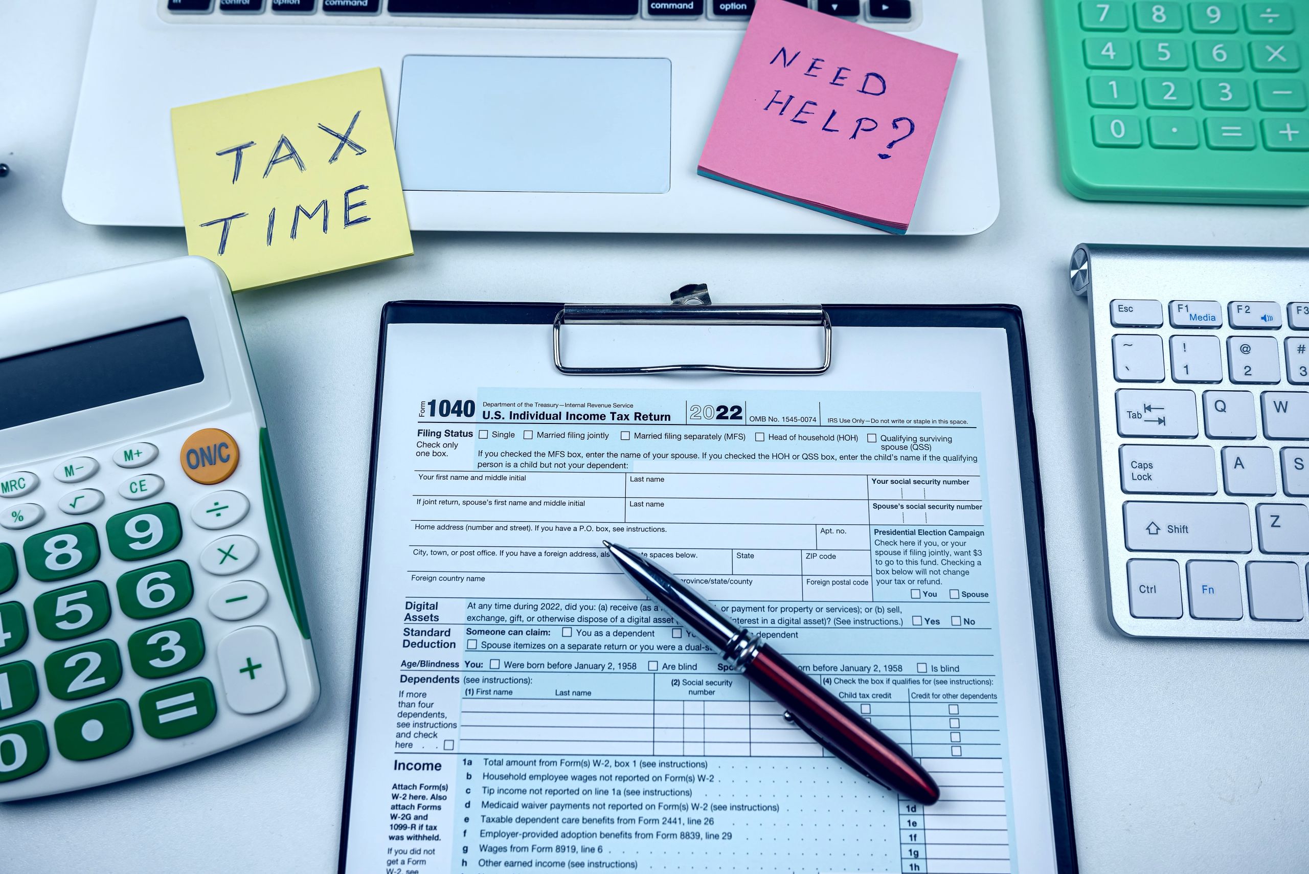Tax resolution letter on desk representing IRS debt relief services in Fort Worth