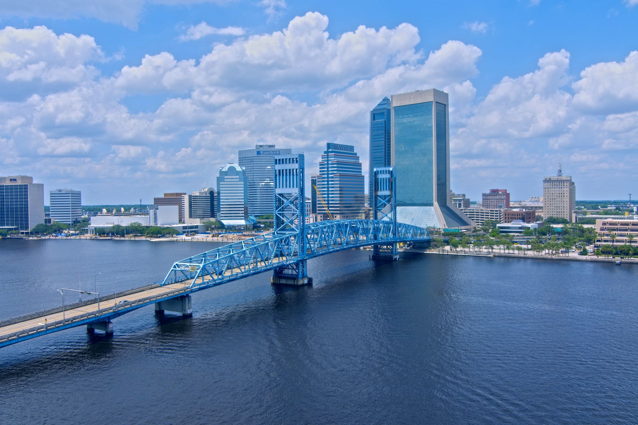Jacksonville skyline representing local IRS tax relief services