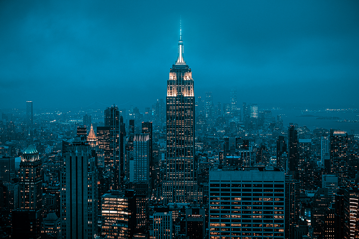 New York City skyline representing local IRS tax relief services