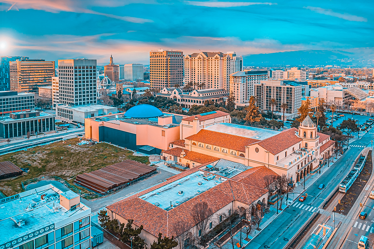 San Jose skyline representing local IRS tax relief services