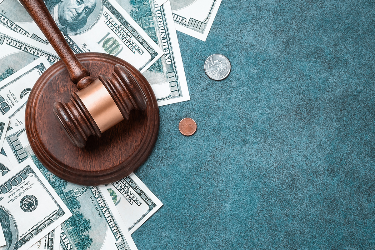 IRS notice letter on table representing tax debt relief services in Irvine