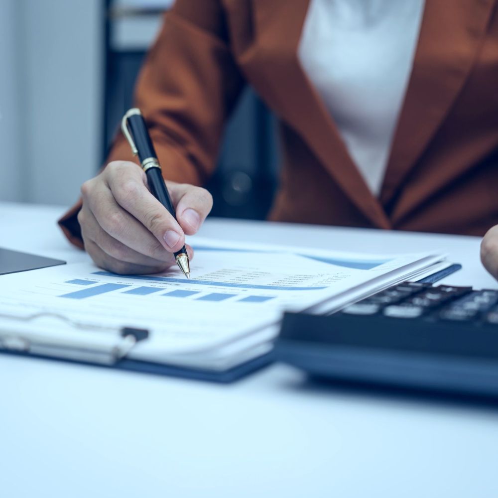 Tax audit notice and paperwork on desk representing IRS debt relief services in Dallas